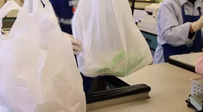 Plastik poşet yerine sadece kağıt ve bez çanta satan marketler yandı
