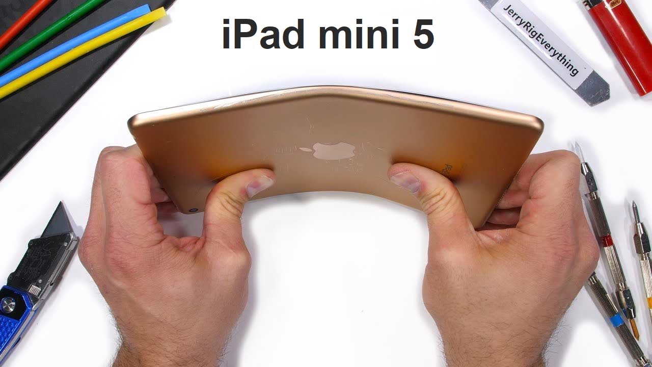 iPad mini 5 dayanıklılık testinde!